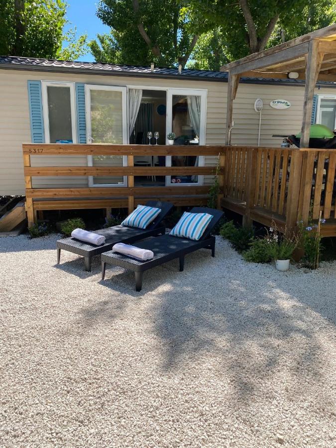Holiday Prairies Mobile Home Grimaud Exterior foto